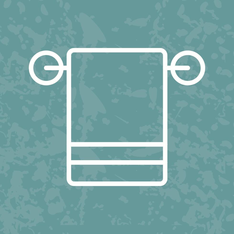 Bath Towels Icon Design vector