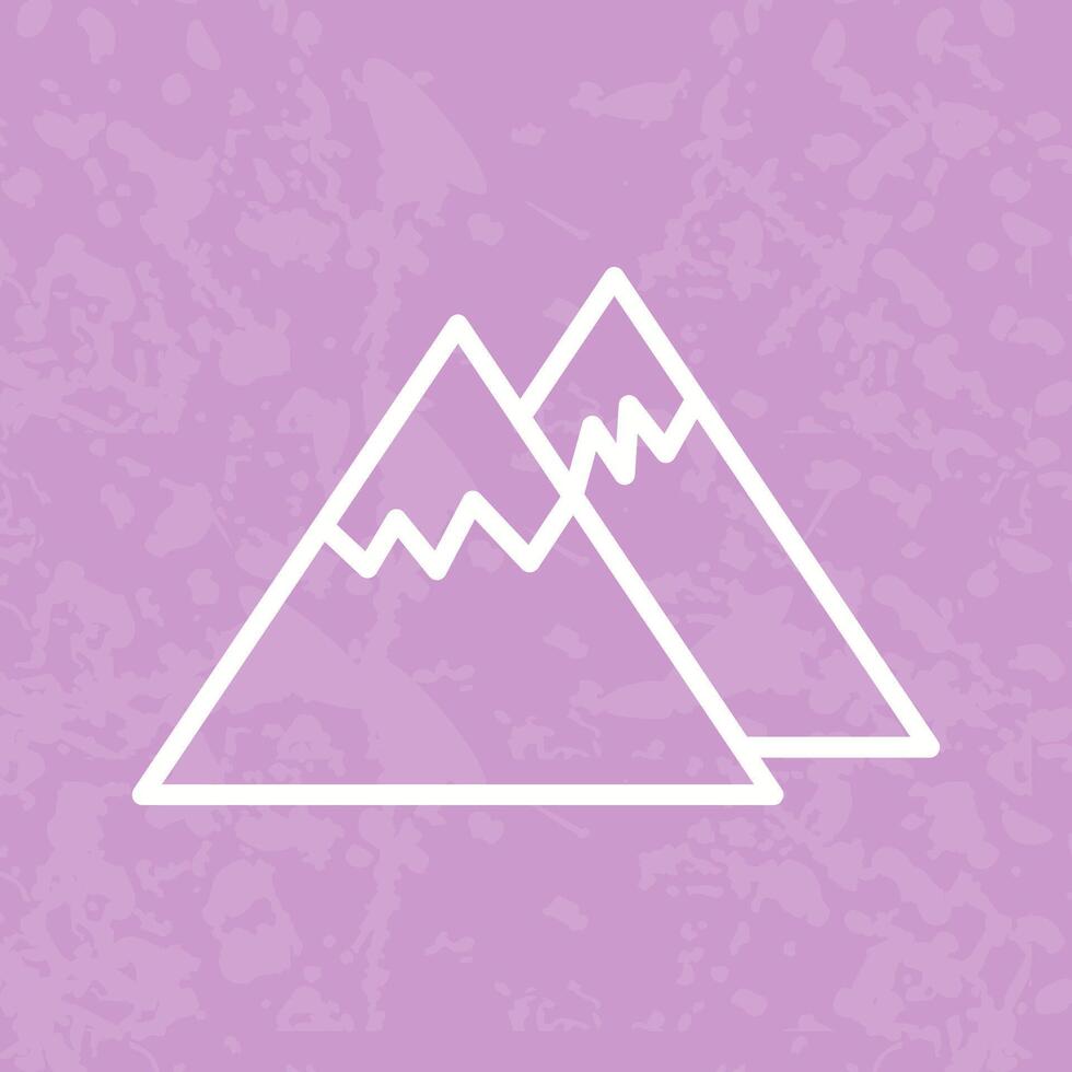 Mountain Icon Design vector