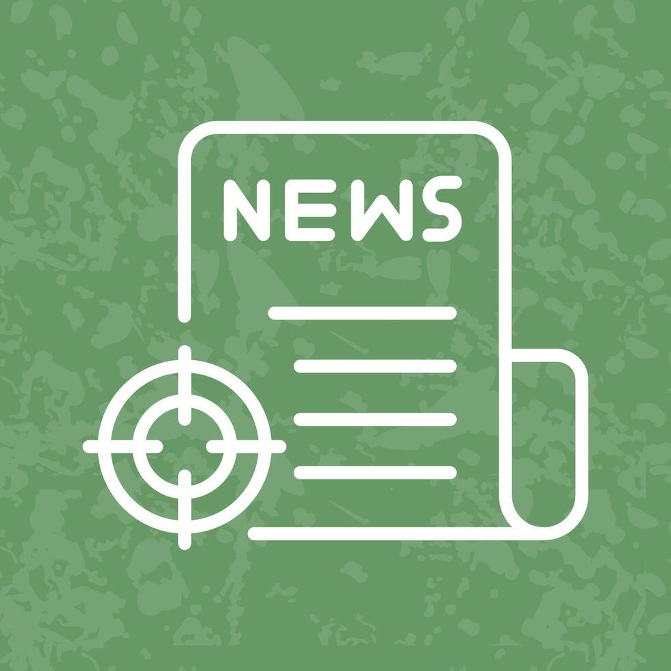 News Scoop Icon Design vector