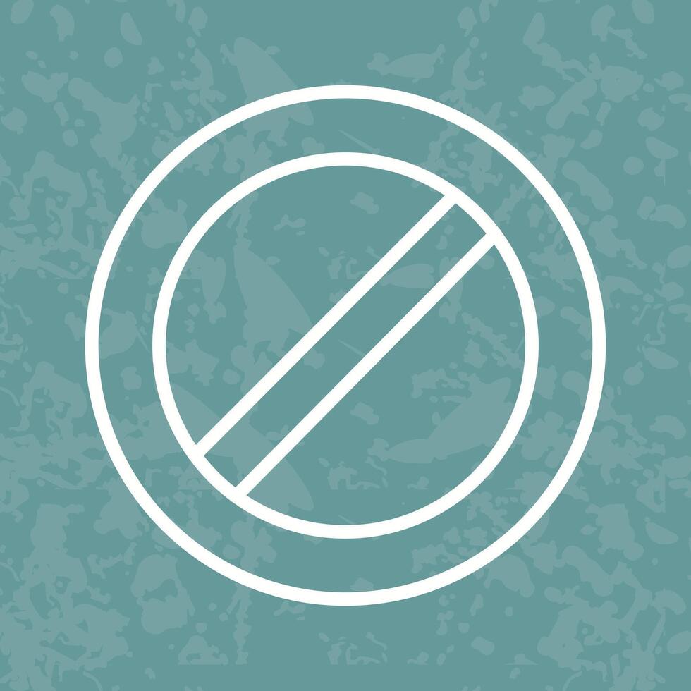 Forbidden Icon Design vector