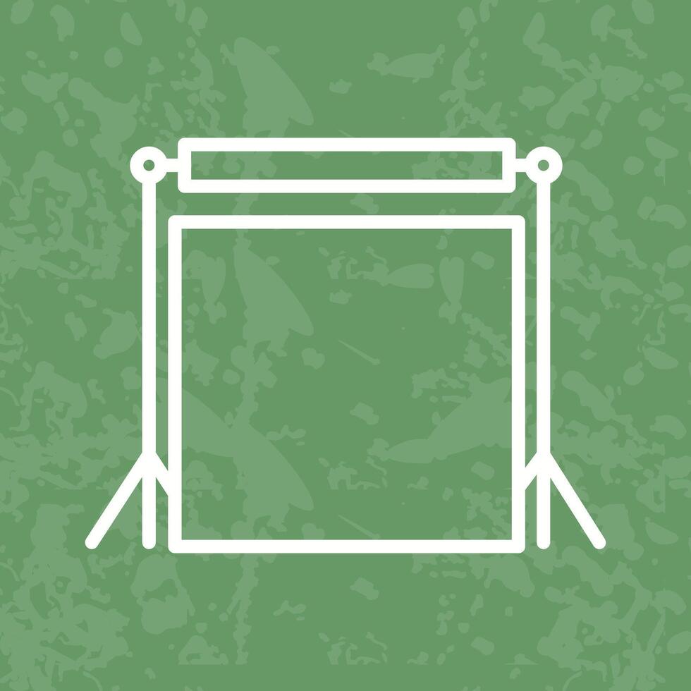 Photography Backdrops Icon Design vector