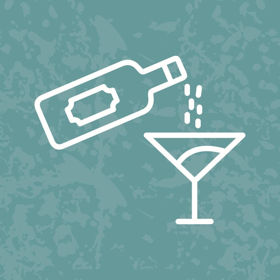 Wine Pour Icon Design vector