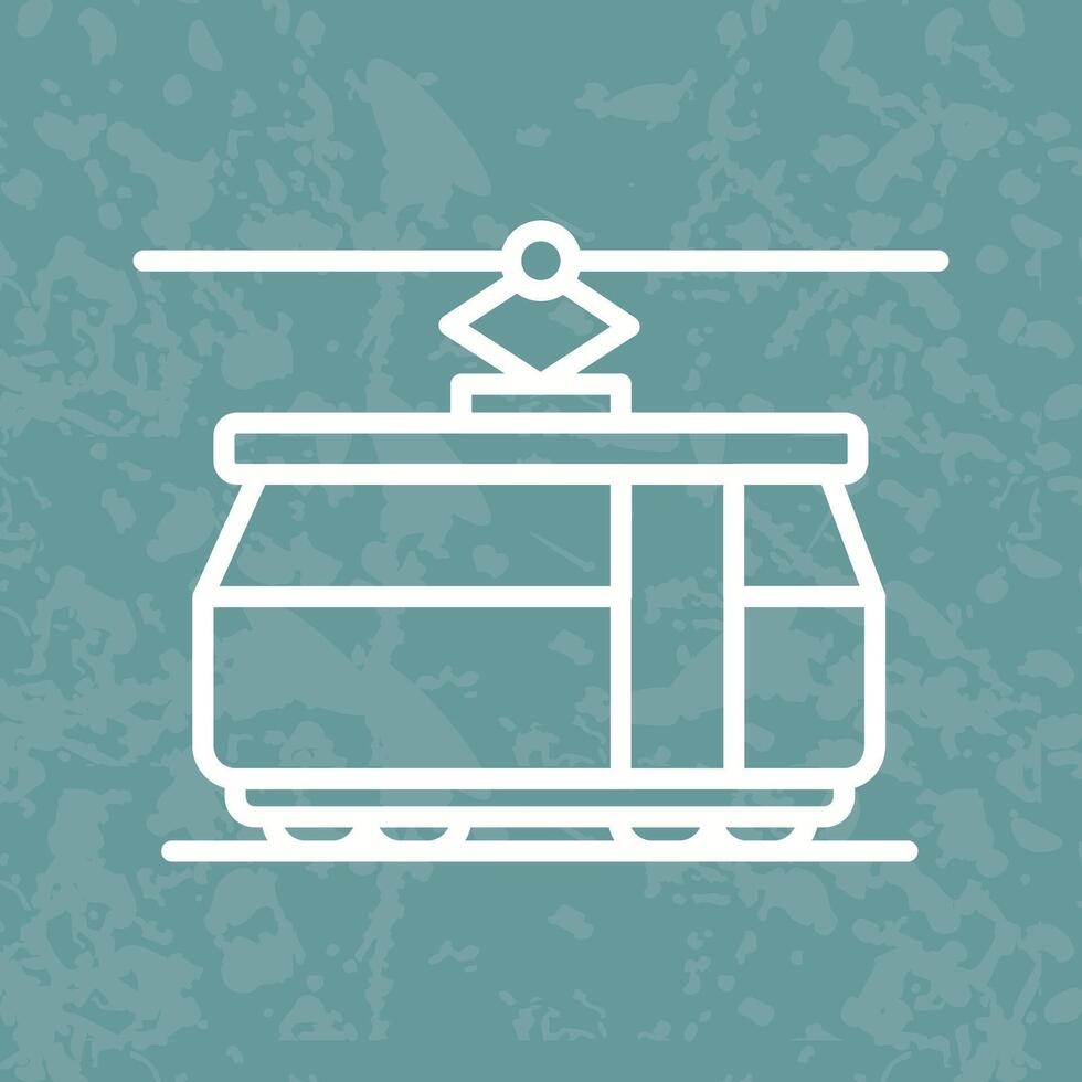 Tram Car Icon Design vector