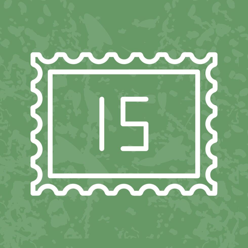 Postage Due Icon Design vector