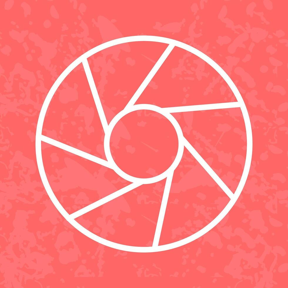 Aperture Artifacts Icon Design vector