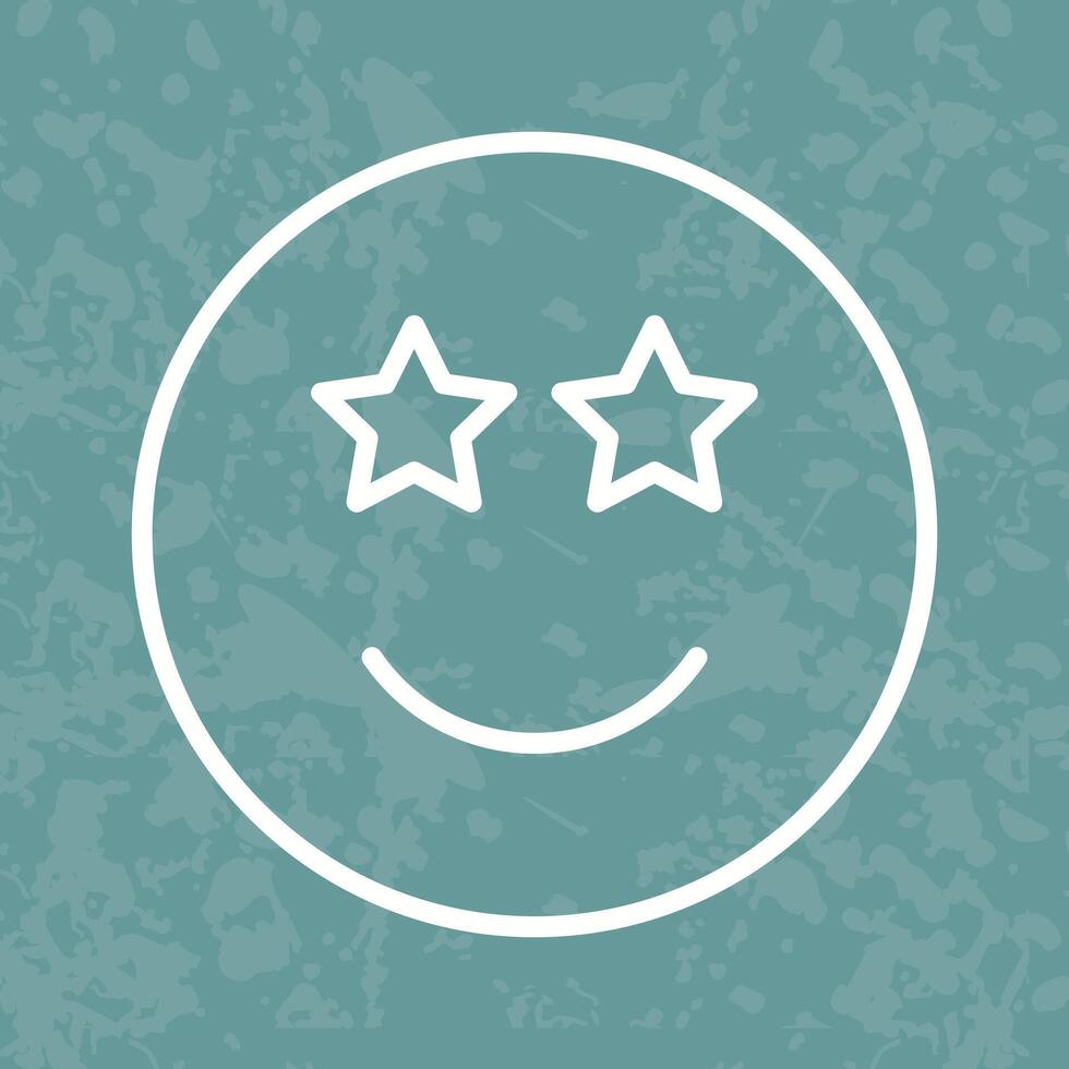 Star-Struck Icon Design vector