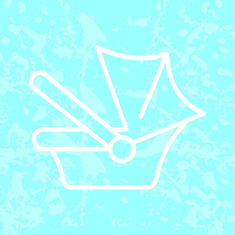 Car Seat Safety Icon Design vector