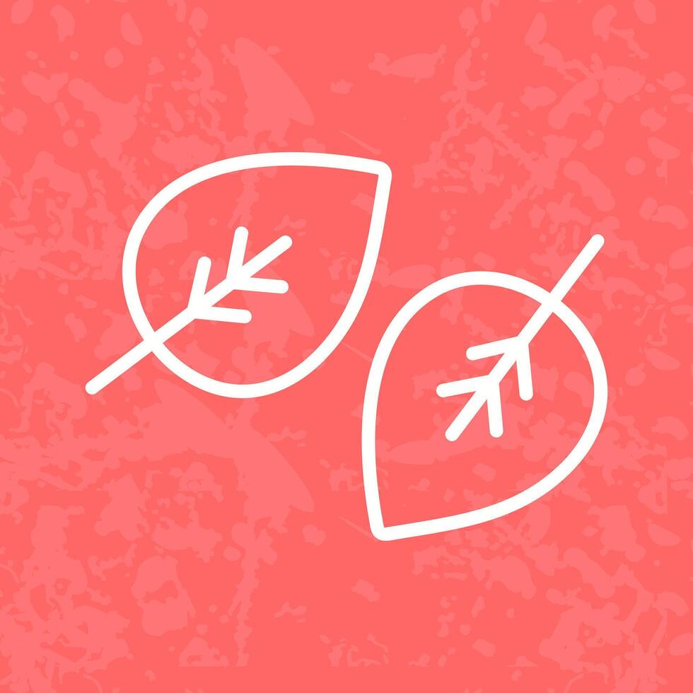 Fallen Leaf Icon Design vector