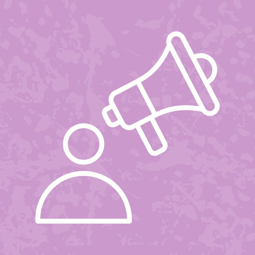 Advertiser Icon Design vector