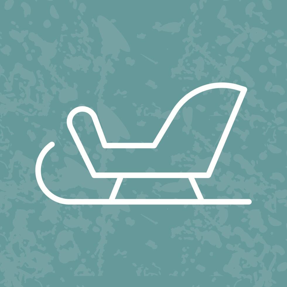 Sleigh Icon Design vector
