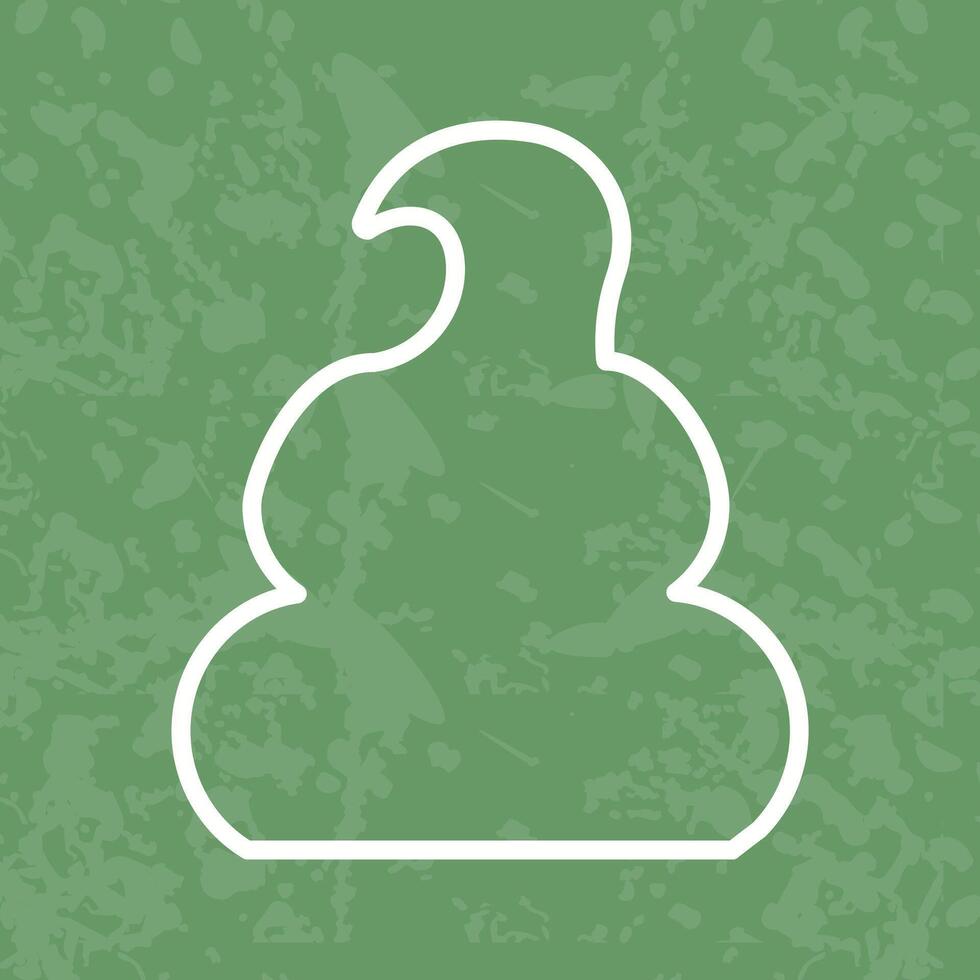 Pile of Poo Icon Design vector