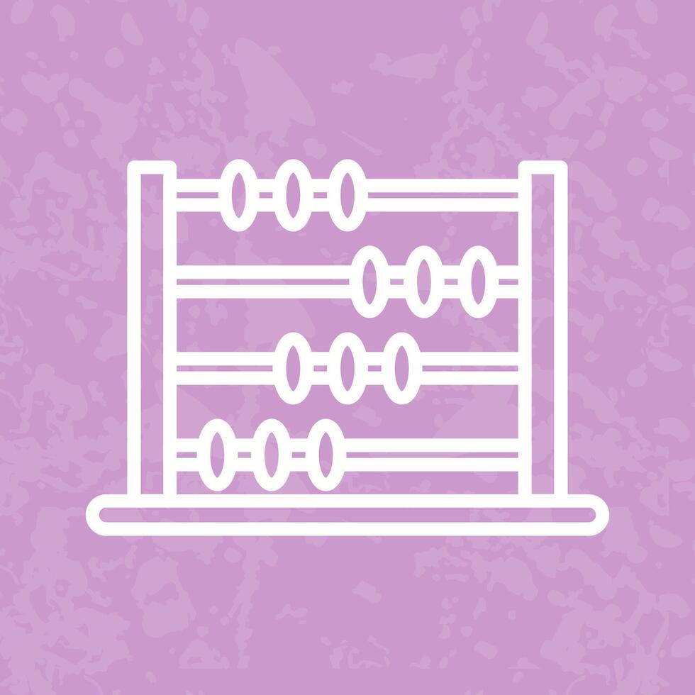 Abacus Icon Design vector