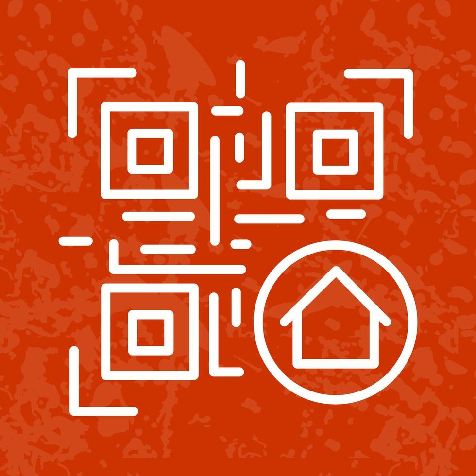 QR Code Menu Icon Design vector