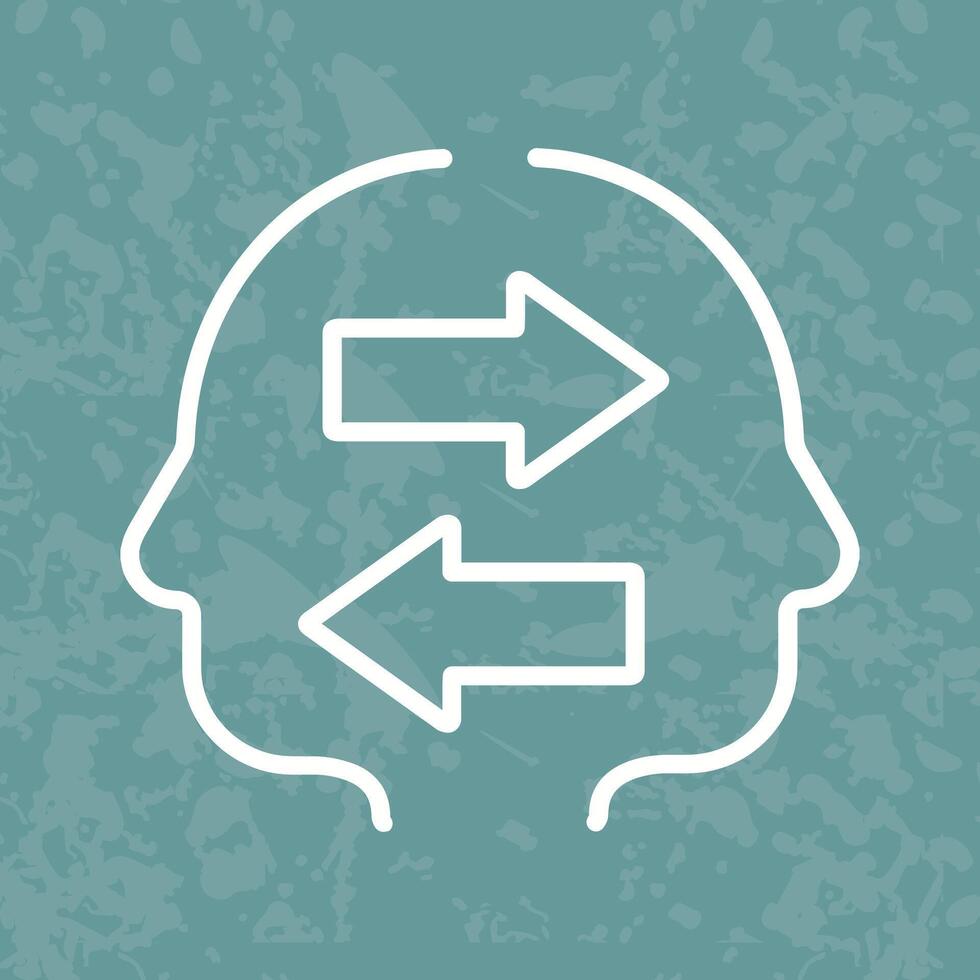 Knowledge Sharing Icon Design vector