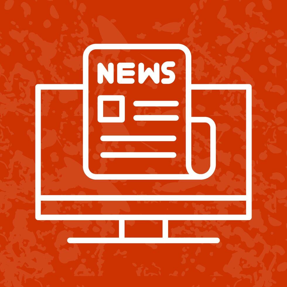 News Report Icon Design vector