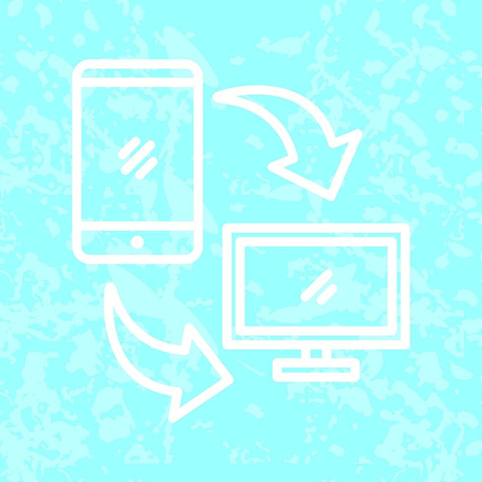 Synchronization Icon Design vector