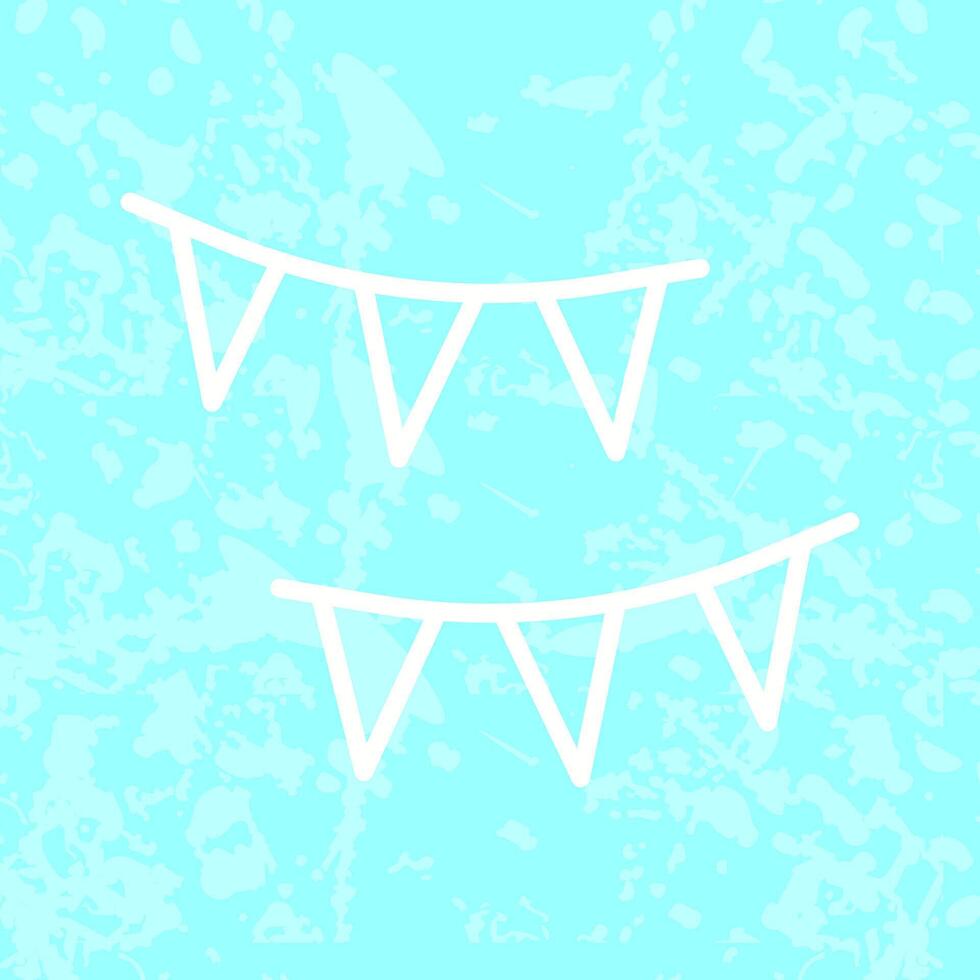Streamers Icon Design vector
