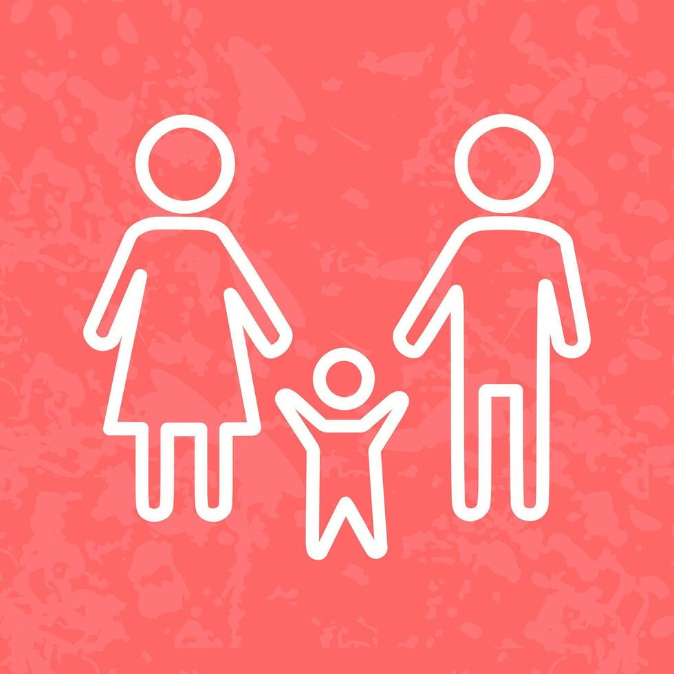 Family Photo Icon Design vector