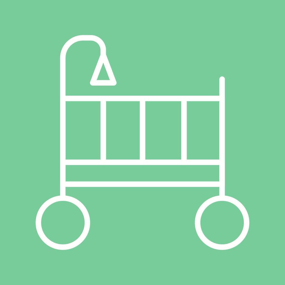 Nursery Decor Icon Design vector