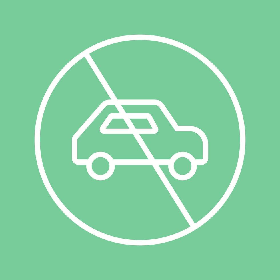 Prohibited Sign Icon Design vector