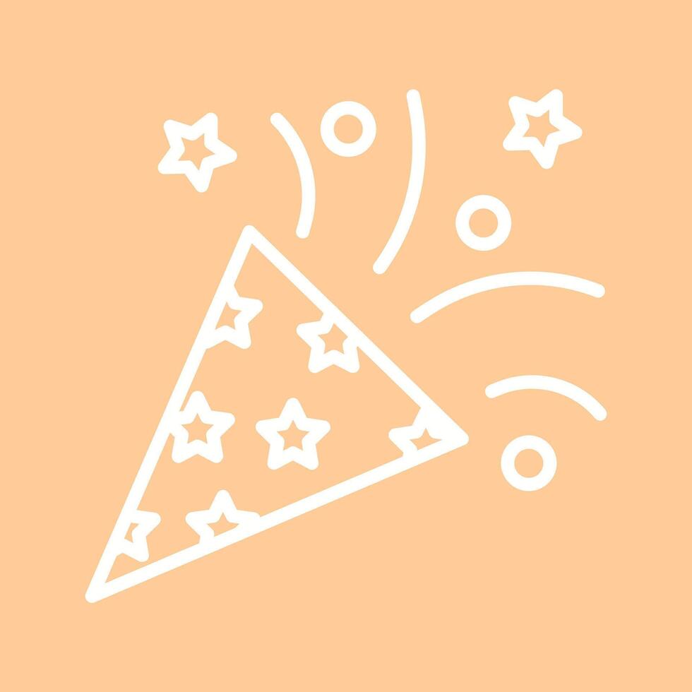 Confetti Icon Design vector