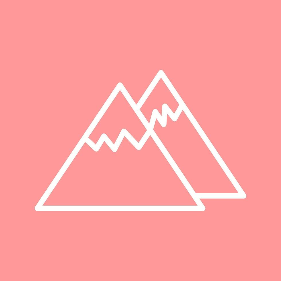 Mountain Icon Design vector