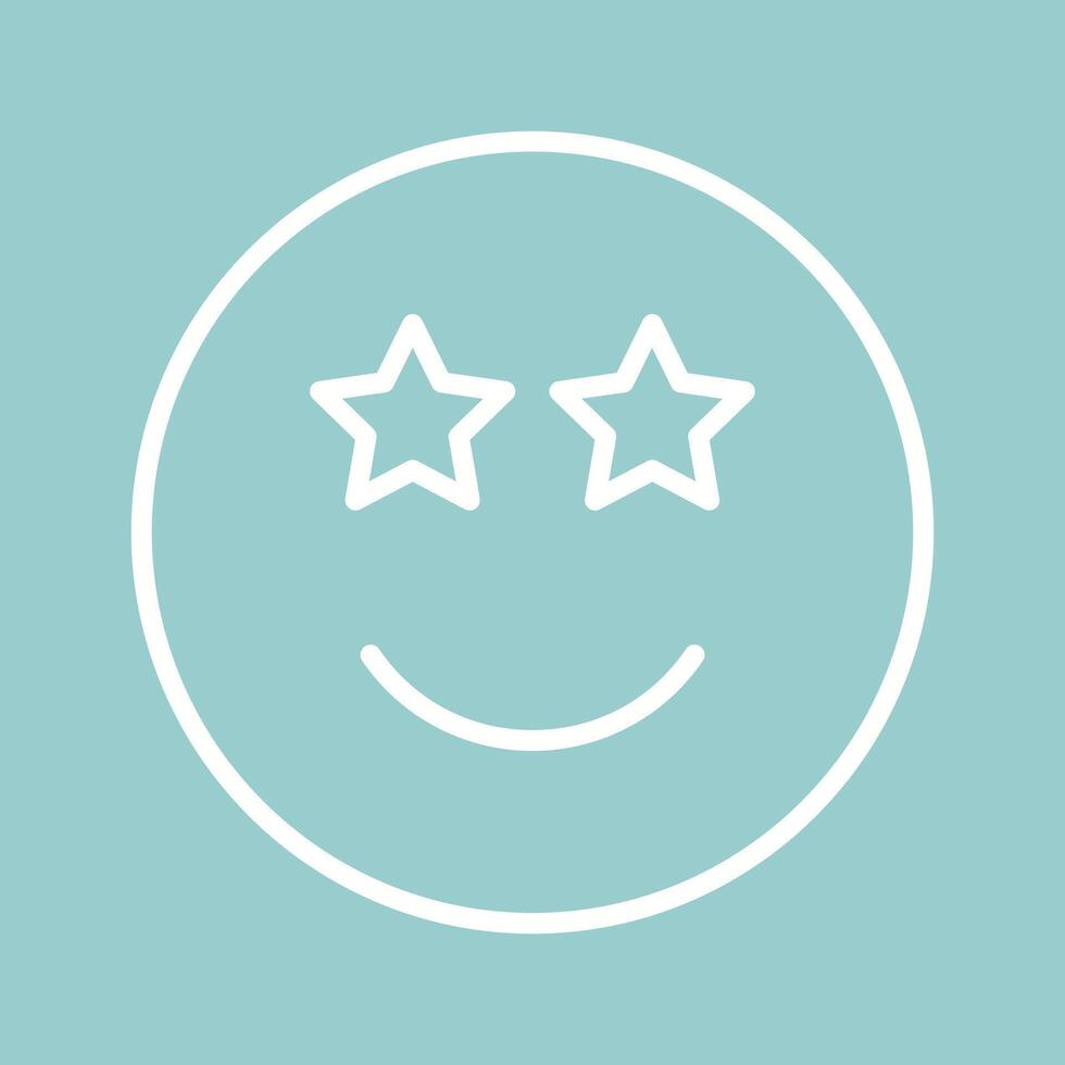 Star-Struck Icon Design vector