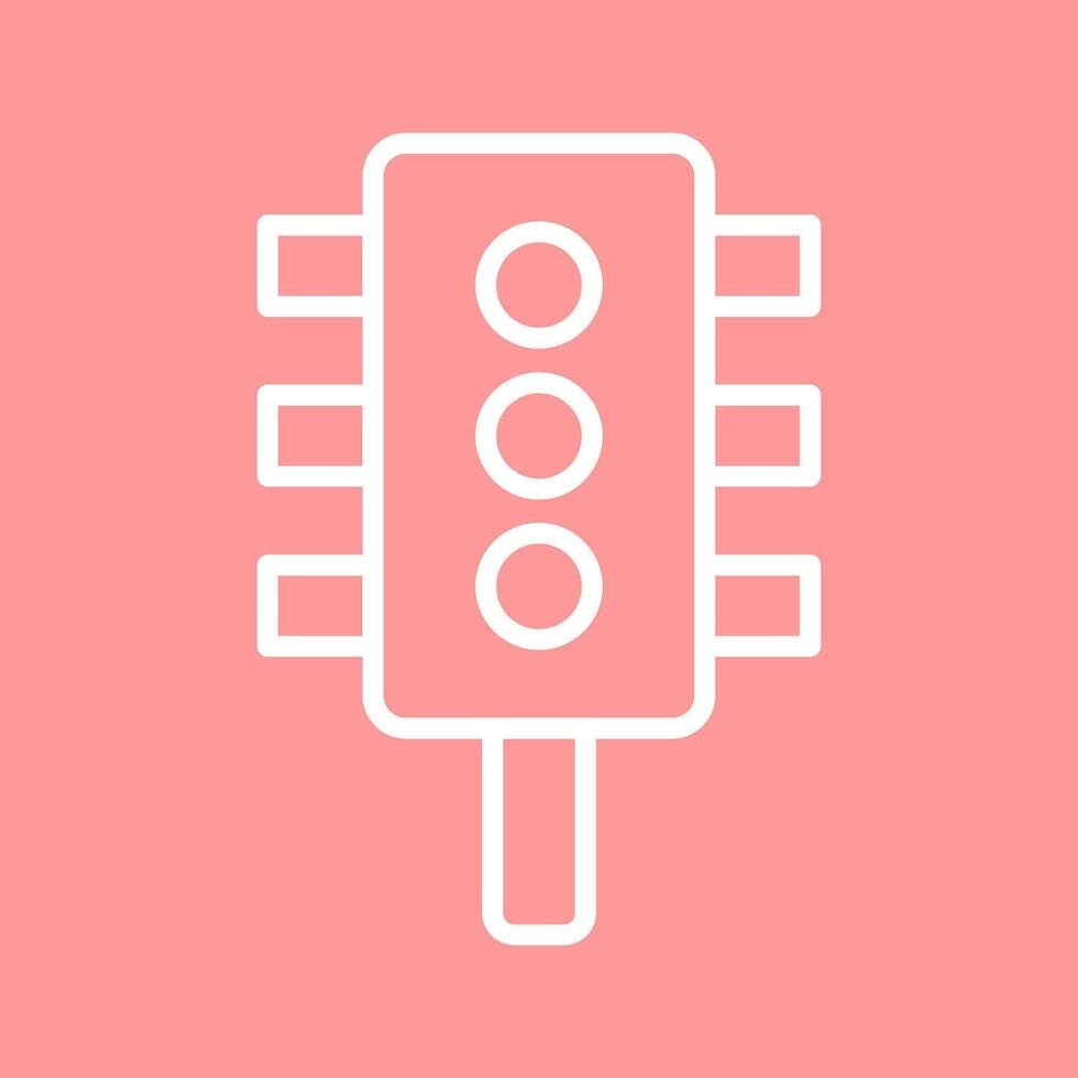 Traffic Light Icon Design vector
