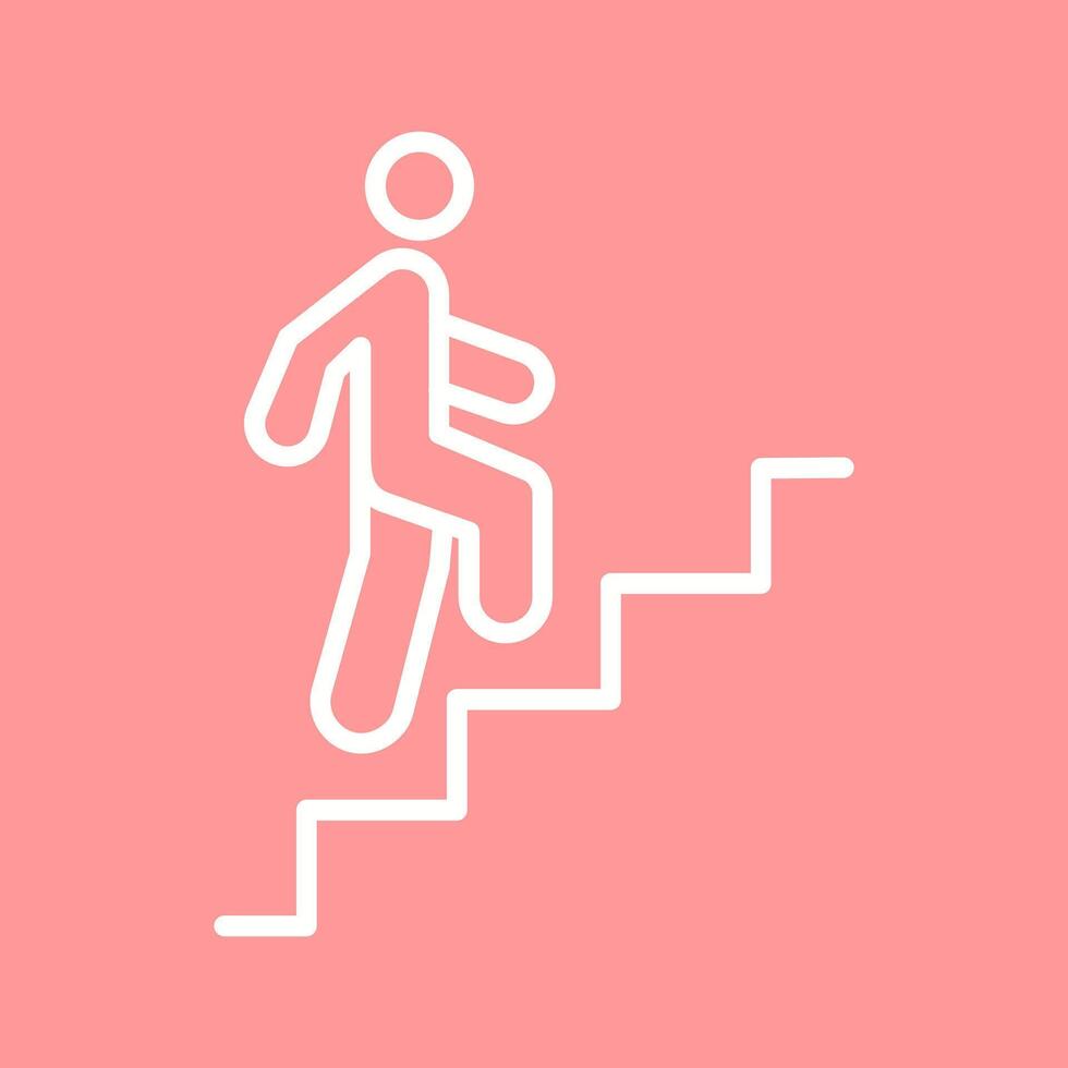 Career Ladder Icon Design vector