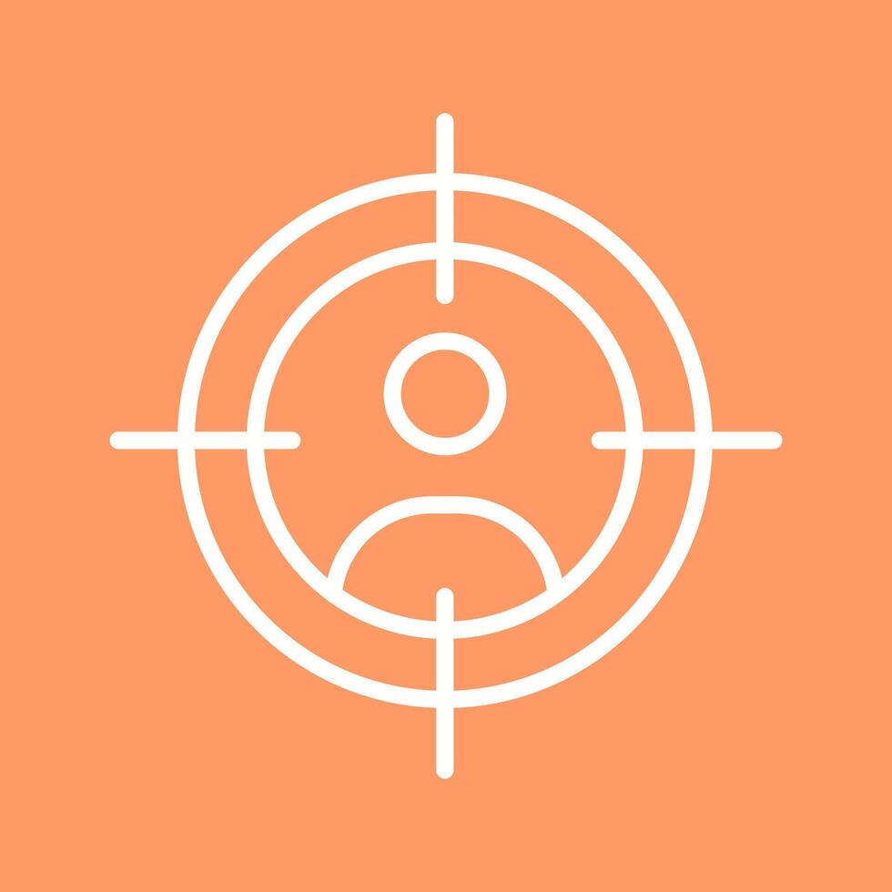 Target Audience Icon Design vector