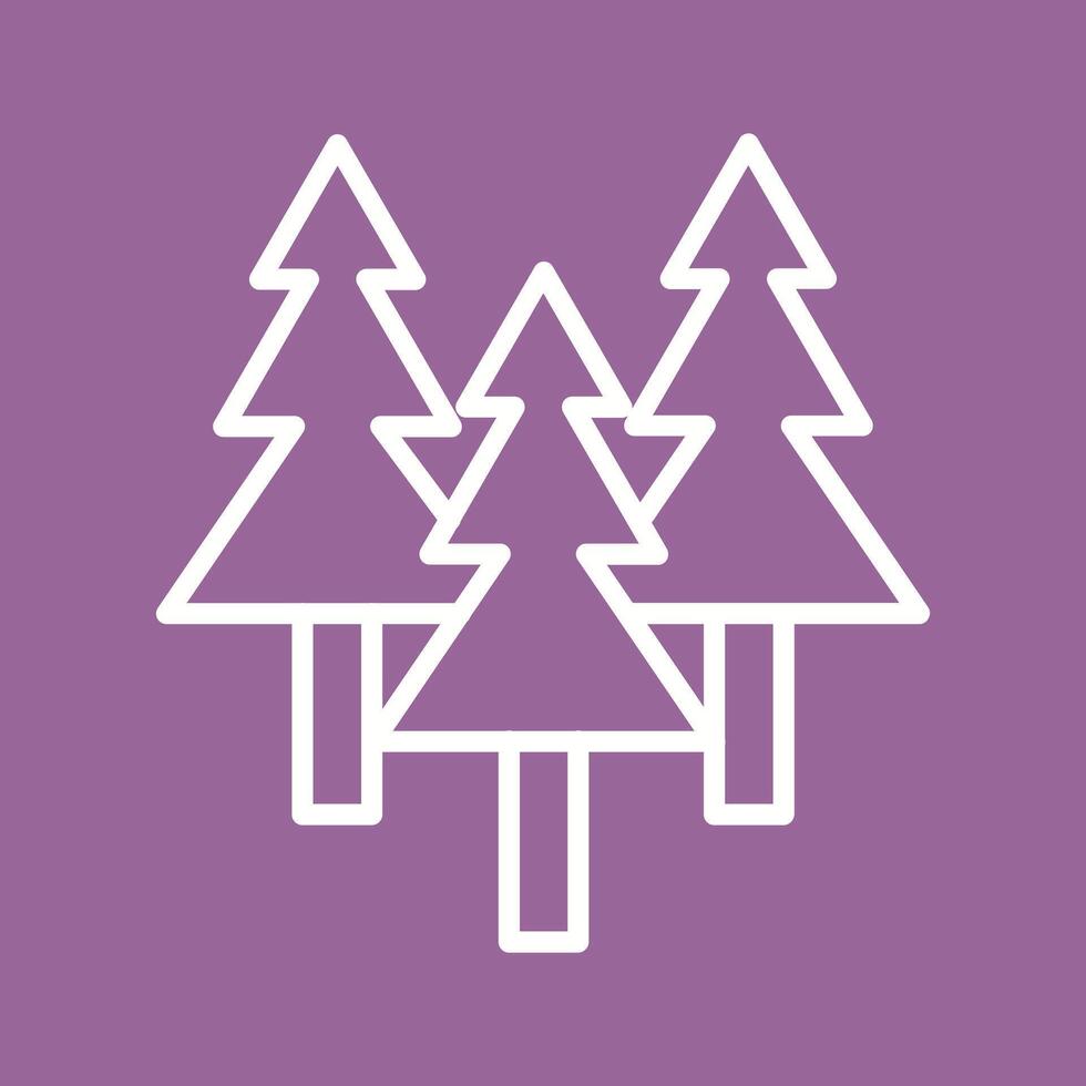 Evergreen Tree Icon Design vector