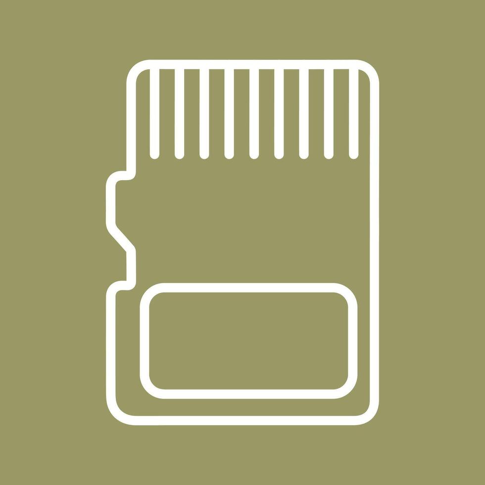 Memory Cards Icon Design vector