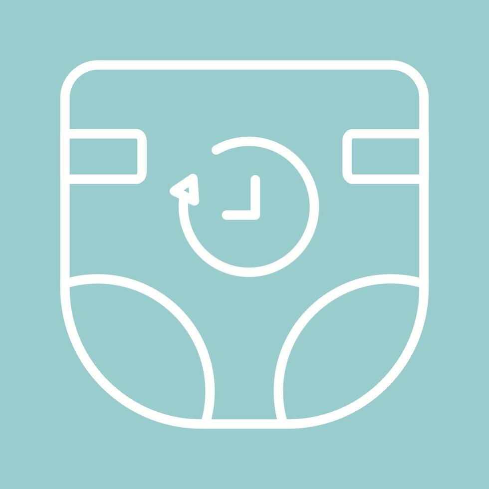 Diaper Duty Icon Design vector