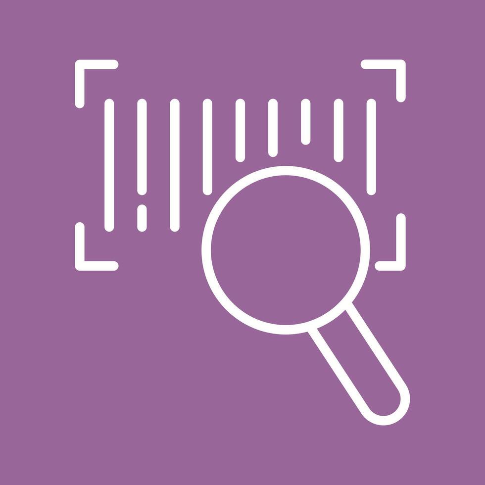 Barcode Database Icon Design vector