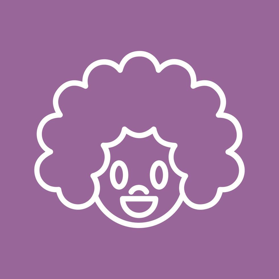 Clown Face Icon Design vector