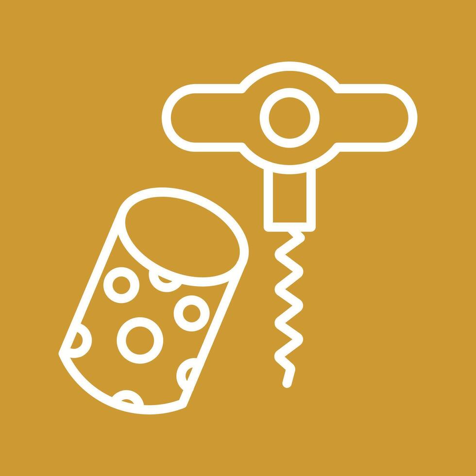 Wine Cork Icon Design vector