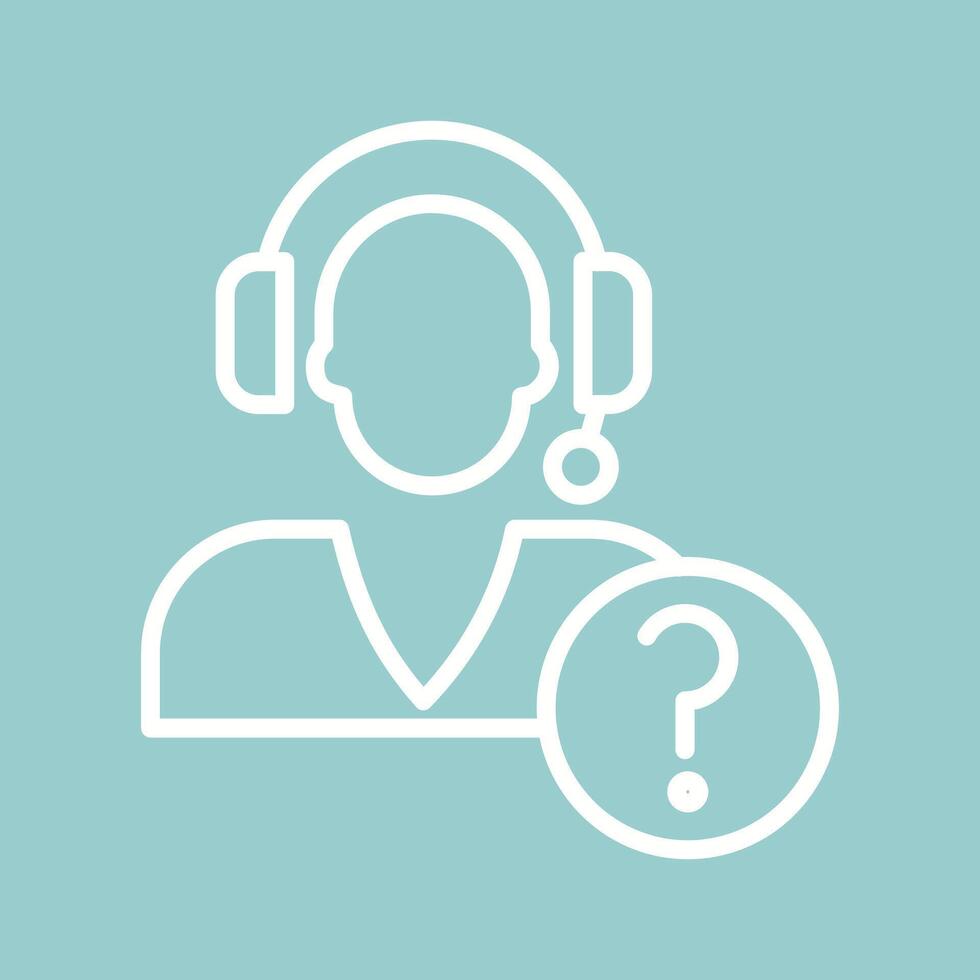 Help Request Icon Design vector