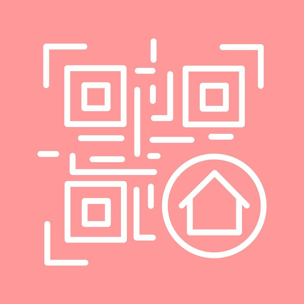 QR Code Menu Icon Design vector
