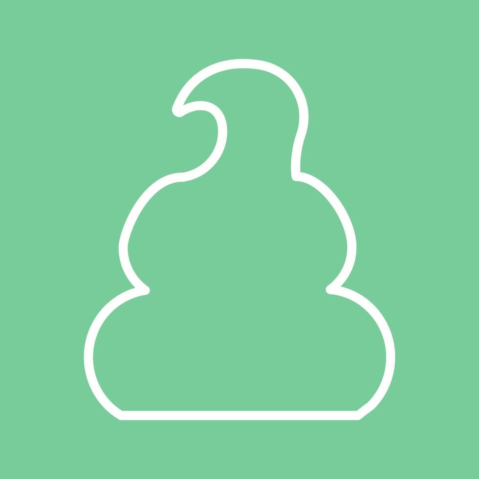 Pile of Poo Icon Design vector