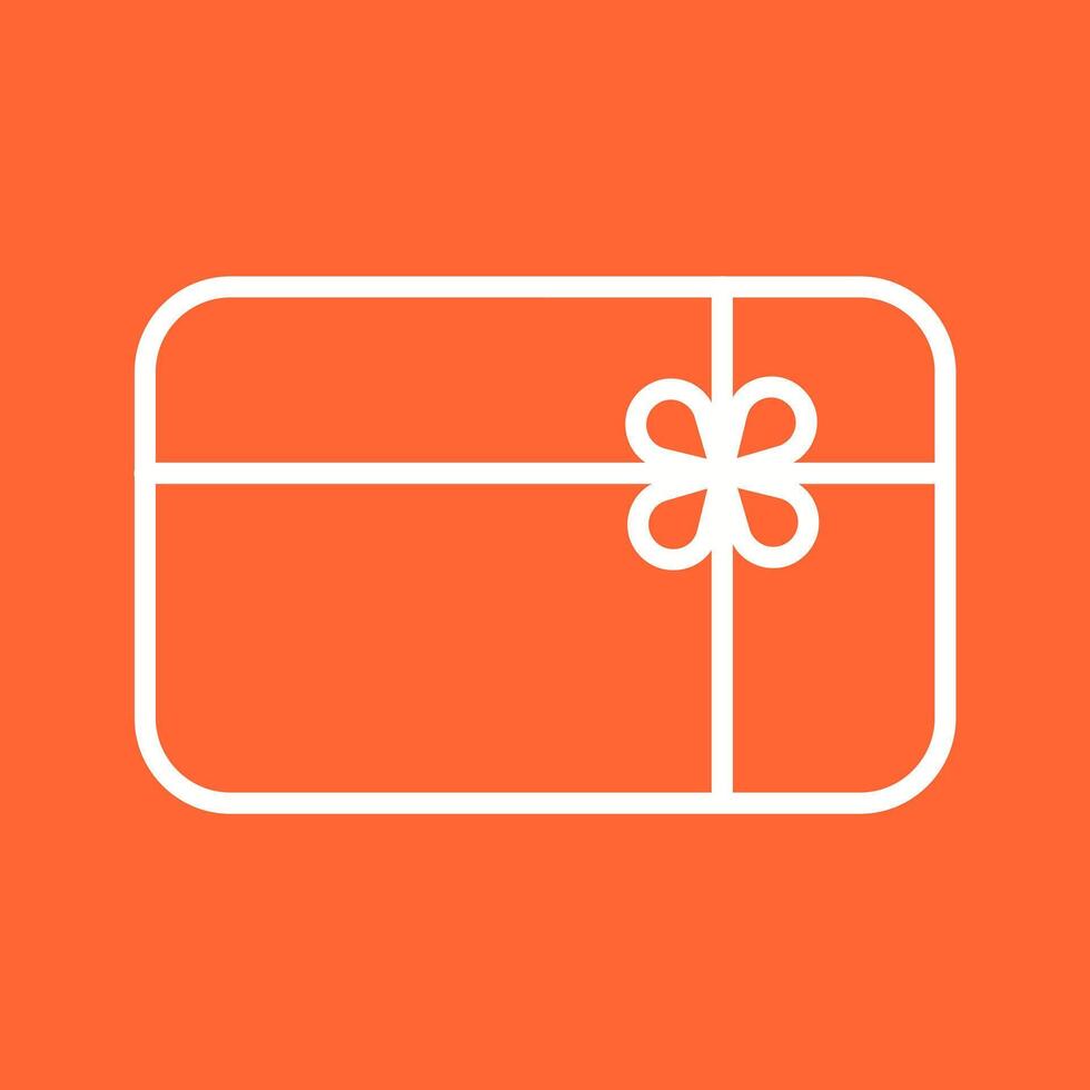 Gift Card Icon Design vector