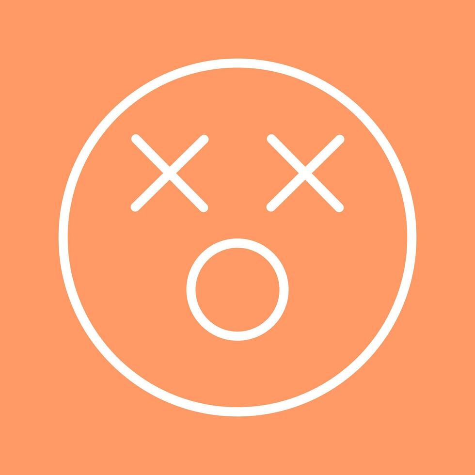 Dizzy Face Icon Design vector