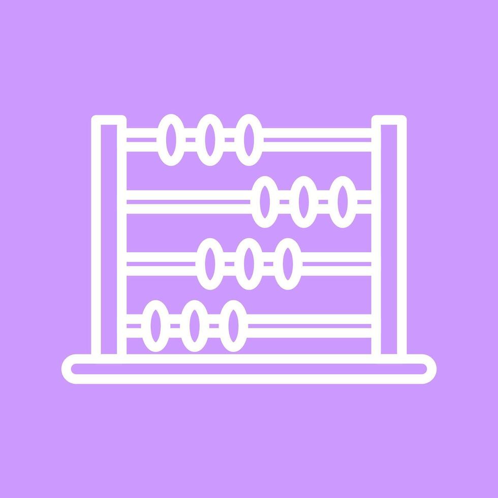 Abacus Icon Design vector