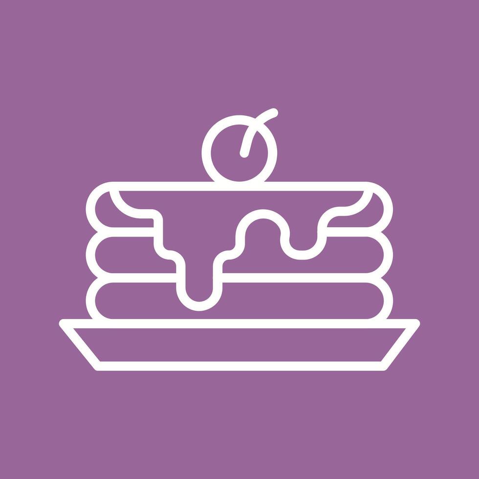 Pancakes Icon Design vector