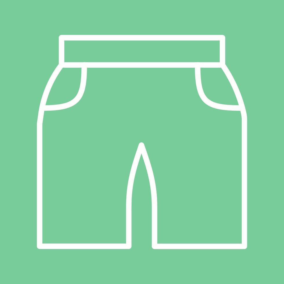 Shorts Icon Design vector
