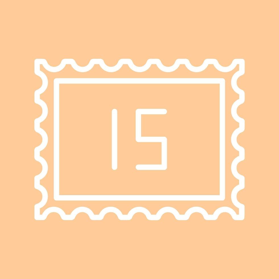 Postage Due Icon Design vector