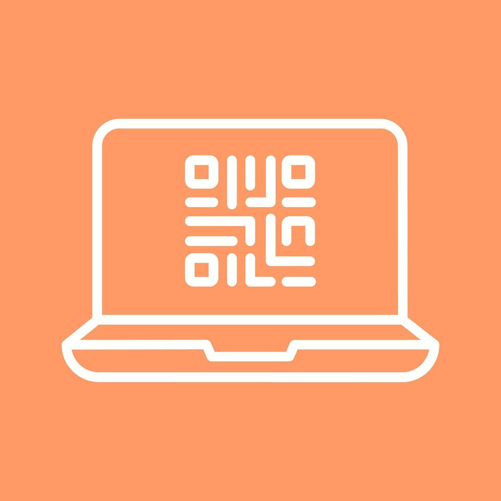 QR Code Scanner App Icon Design vector