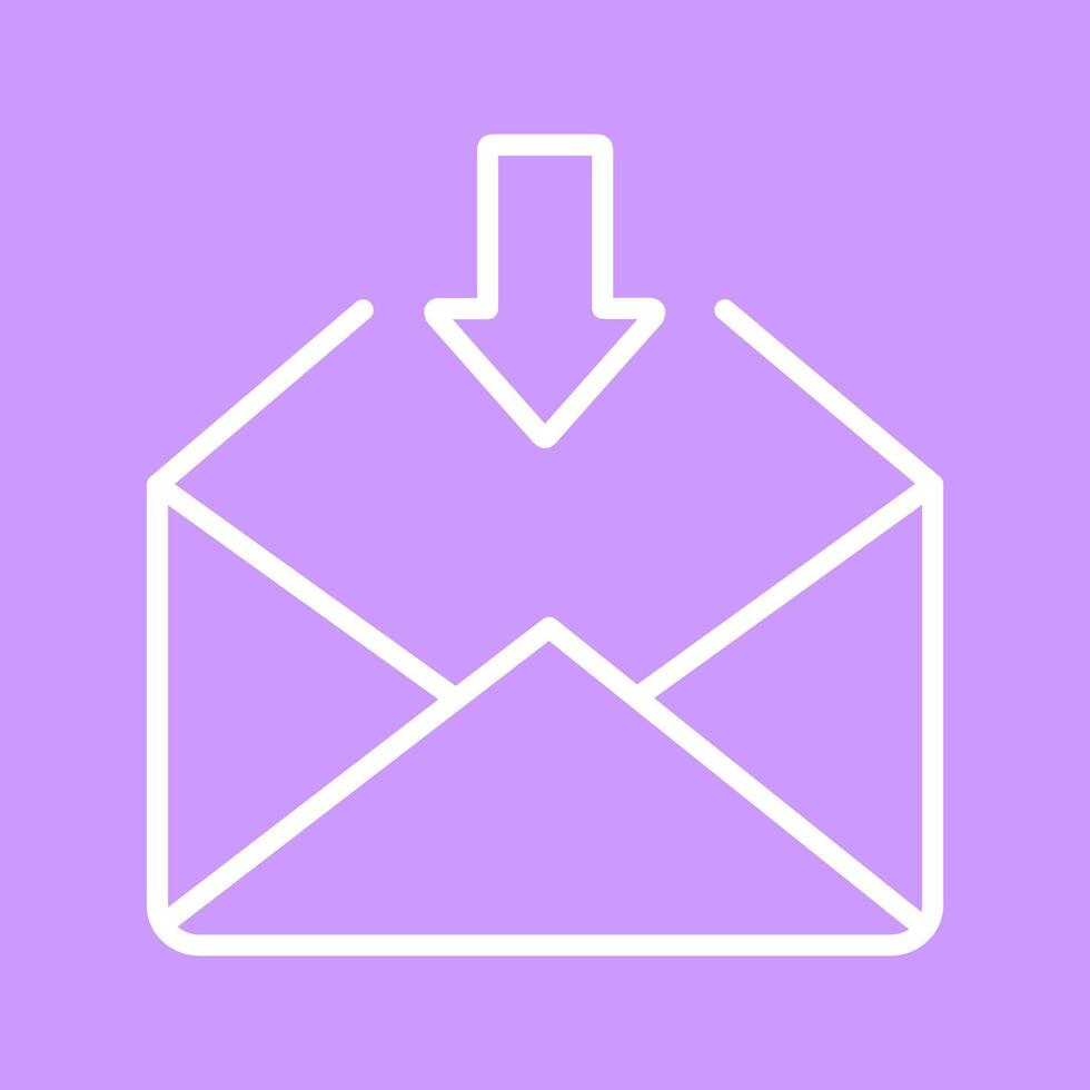 Receive Icon Icon Design vector