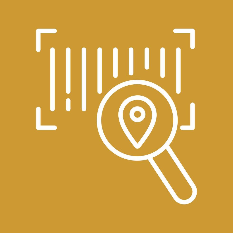 Barcode Tracking Icon Design vector