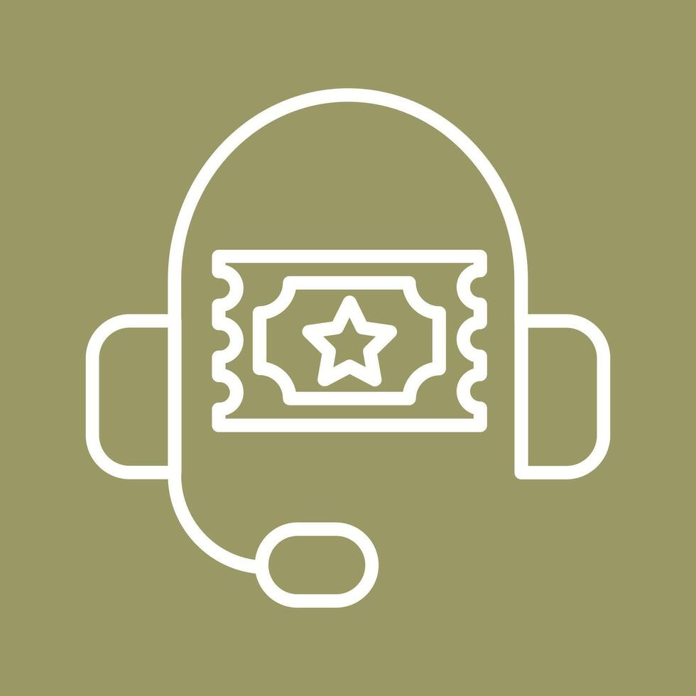 Support Ticket Icon Design vector