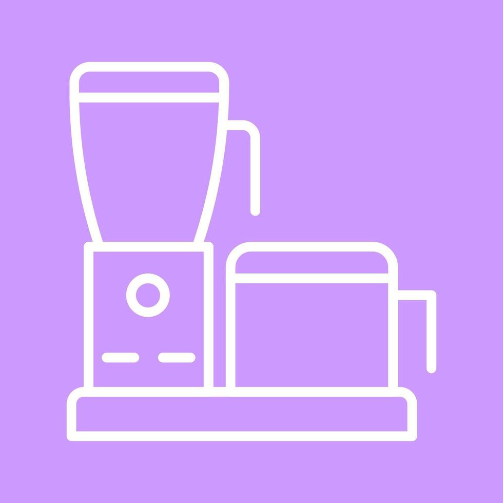 Food Processor Icon Design vector